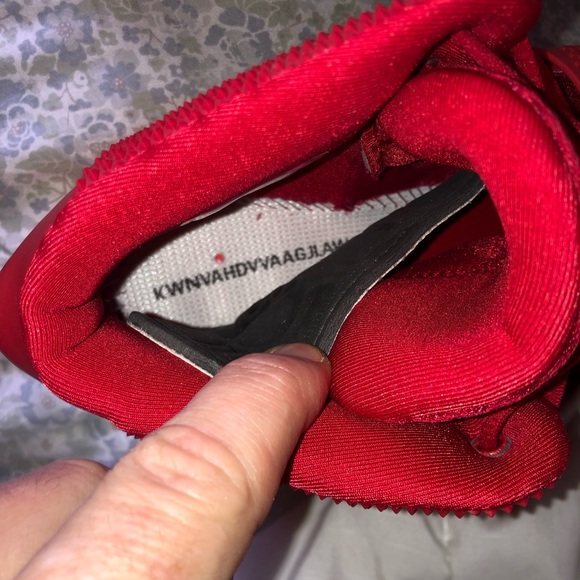 Yeezy Red October Authentic 2014 Nike Air Kanye Size 8 Sneakers Shoes - Picture 5 of 15